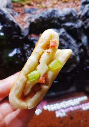 青椒火腿餅
