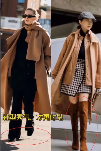 建議中年女性，冬季穿駝色大衣，記住「3要3不要」，洋氣顯高級！