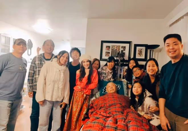 溫碧霞探望豪門公公!對方很開心見到她,不介意其收養孩子不生娃