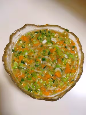 減脂餐40西藍花胡蘿蔔粗糧餅