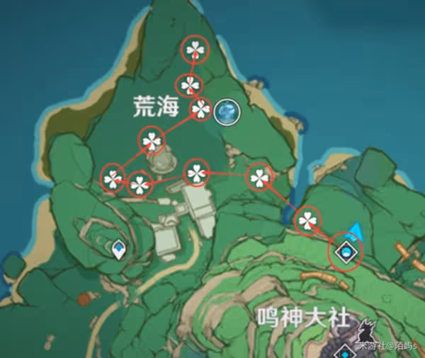 《原神》神里綾人突破材料緋櫻繡球收集攻略
