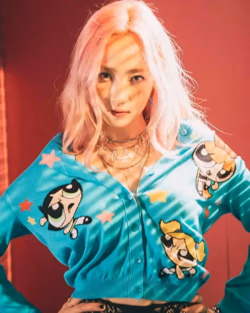韓國女星朴譽恩 身材不輸宣美solo出道始終未火