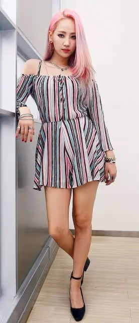 韓國女星朴譽恩 身材不輸宣美solo出道始終未火