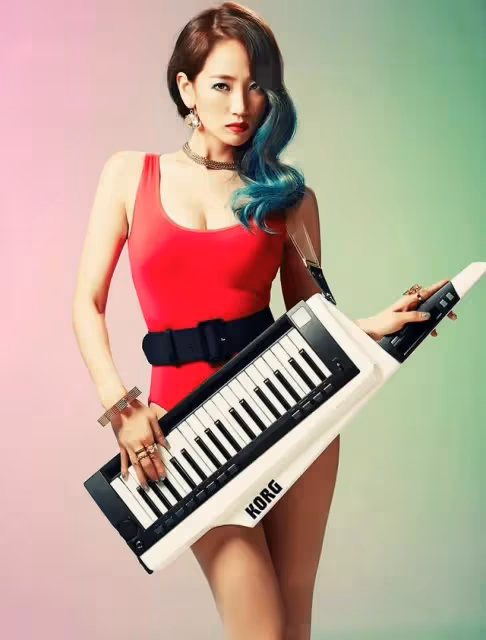 韓國女星朴譽恩 身材不輸宣美solo出道始終未火