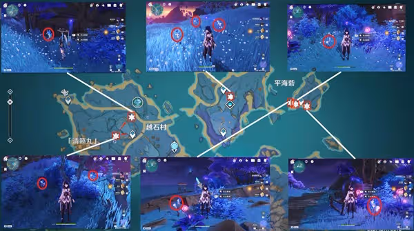 《原神》雷電將軍突破材料天雲草實採集路線