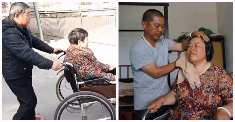 一見鍾情託付終生！情侶「交往1個月準備閃婚」女友意外癱了　癡情男「不離不棄30年」結局感動全網