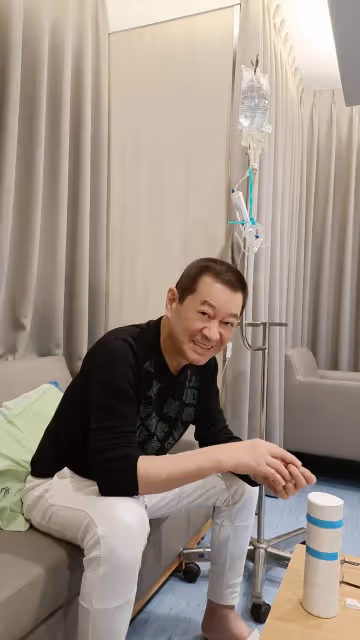 緊急送醫插管,蔡小虎暴瘦住院畫面曝光,還原過程只是吃了一食物痛到倒地