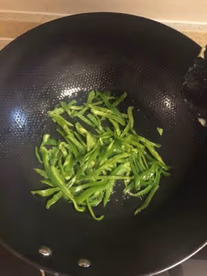 青椒炒胡蘿蔔雞蛋