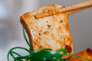 香菇燜豆腐（比肉還好吃）