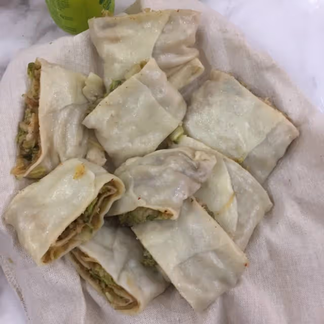 卷菜饃