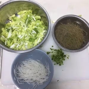 卷菜饃