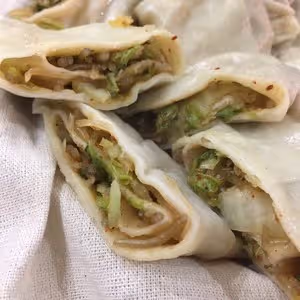 卷菜饃