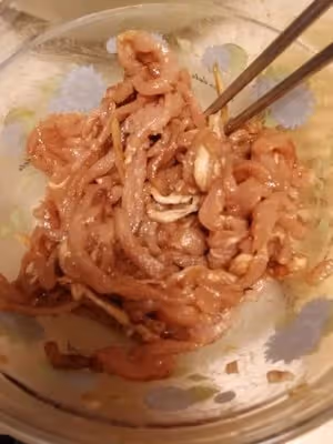 彩椒肉絲