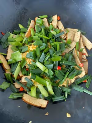雞蛋炒香乾