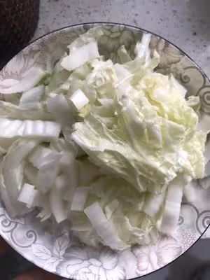 營養補血的豬血炒白菜