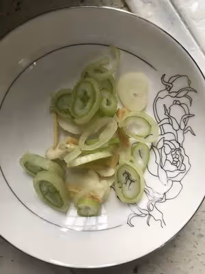 營養補血的豬血炒白菜