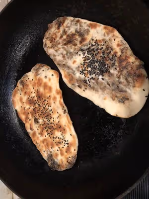 超詳細平底鍋版梅乾菜鍋盔（燒餅）