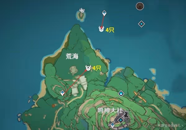 《原神》3.3版混沌真眼高效收集路線