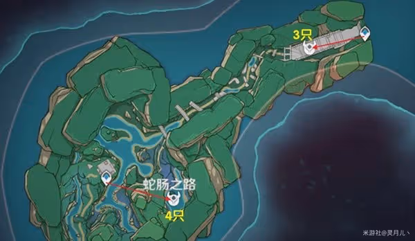 《原神》3.3版混沌真眼高效收集路線