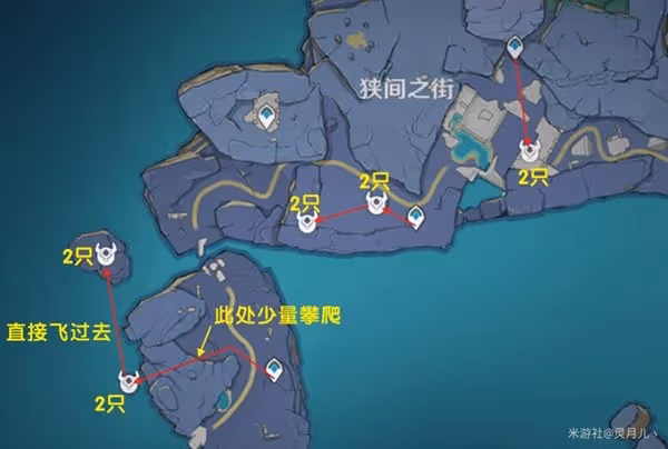 《原神》3.3版混沌真眼高效收集路線