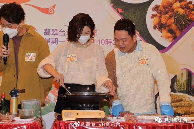何伊婷自嘲廚藝差被江嘉敏從旁抽水!何廣沛拍賀年節被迫食蟲: 口感好