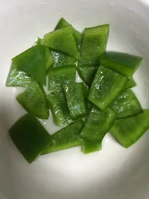 媽媽的味道，土豆片炒柿子椒