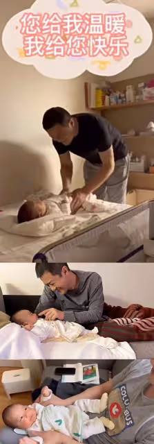 海哈金喜首曬產女視頻，在產房拍全家福，李亞鵬接李嫣回國超幸福