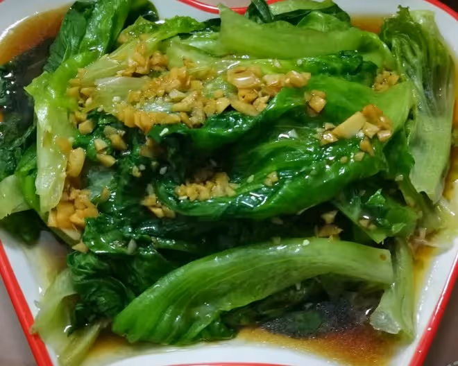 白灼青菜(素菜)