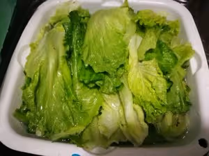 白灼青菜(素菜)