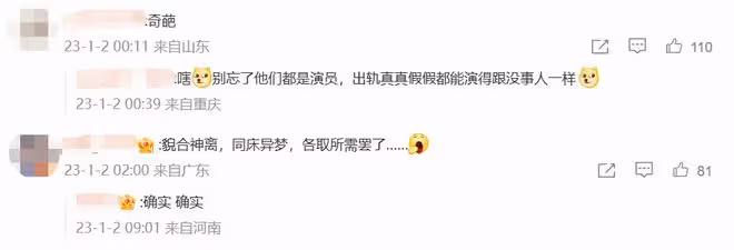 洪欣張丹峰挽手現身紅毯，女方發福法令紋明顯，被嘲貌合神離