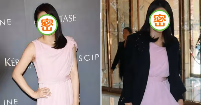 「跳水女皇」郭晶晶穿粉裙不忘闊太身份，外搭一件開衫，以為會翻車卻意外驚艷