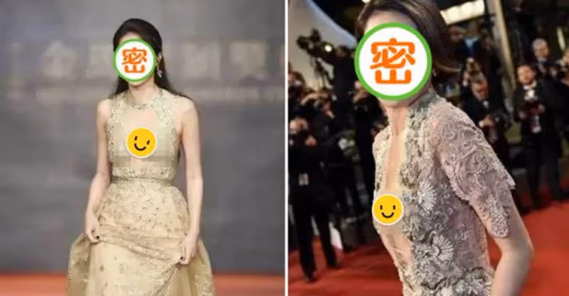 舒淇穿衣太大膽！薄紗裙V領從脖子開到腰，曲線身材若隱若現，網友：她的氣質太獨特