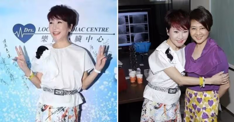 謝霆鋒媽真愛美！70歲年齡穿成40歲，同框小9歲賭王四太，靠衣品抹平年齡差