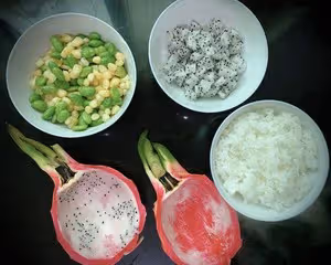 🔥火龍果炒飯｜家常版寶寶👶也能吃