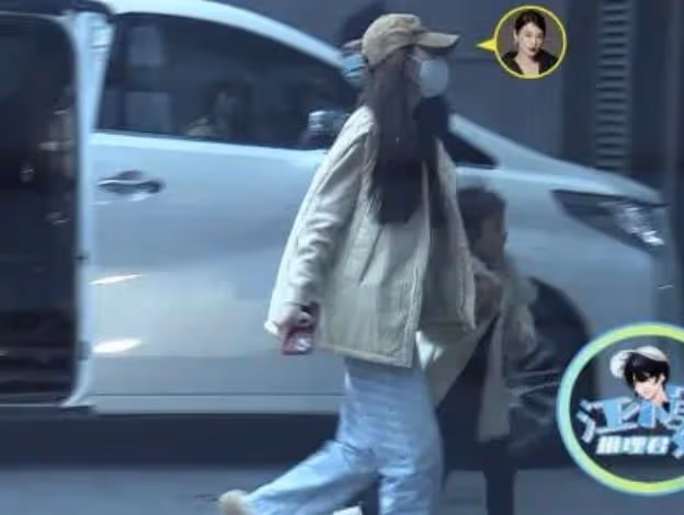 張雨綺與男友接孩子回家,二人曾被曝已同居,6歲女兒身高矚目