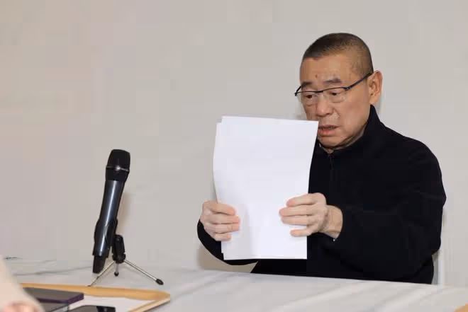 劉鑾雄開記者會否認與呂麗君復合,再次澄清關之琳桌球事件