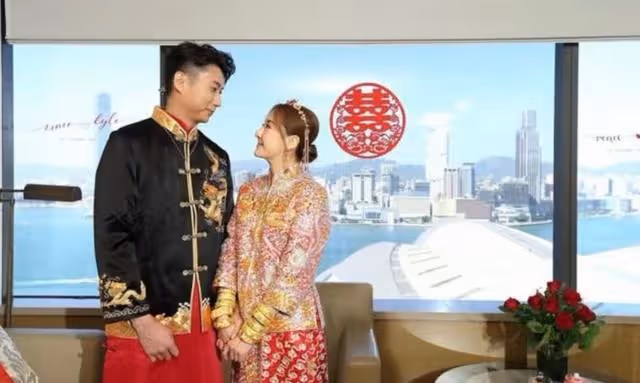 結婚周年！香港女星曬豪宅證婚後幸福甜蜜，曾戀大19歲人夫最轟動