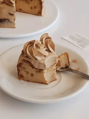 初秋甜品｜焦糖咖啡巴斯克蛋糕🍰一口淪陷