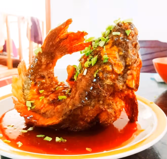 糖醋鯉魚(鯉魚躍龍門)