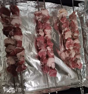 堪比燒烤店裡的羊肉串！