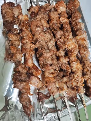 堪比燒烤店裡的羊肉串！