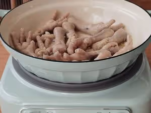 韓式雞爪煮年糕
