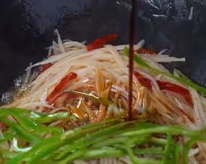 素炒藕絲