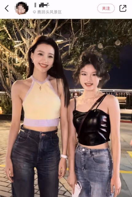 孫怡三亞被偶遇，戴百萬名表，牛仔褲價值過萬，顏值身材皆獲贊