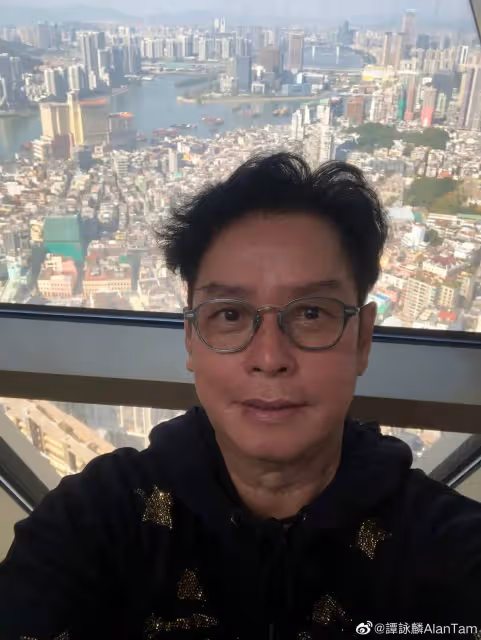 曾志偉被偶遇：又瘦又矮頭髮花白威風不起來，與譚詠麟相差甚遠