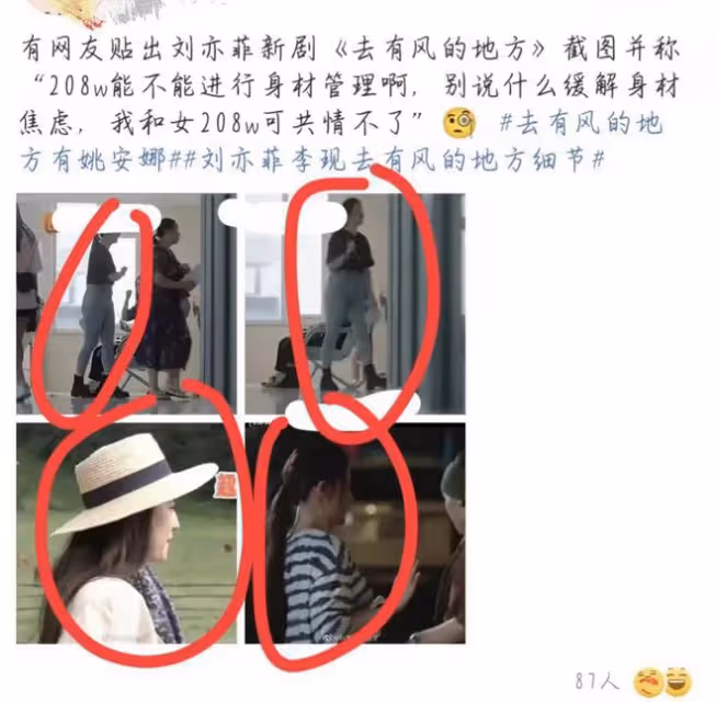 劉亦菲新劇收視率不佳，口碑兩極分化，「仙女」的身材又被嘲了