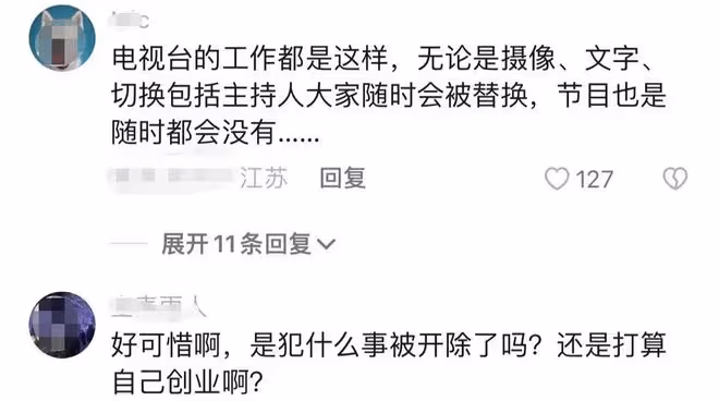 衛視美女主持劉羊漾新年失業！最後錄製崩潰大哭，廣電工作已15年
