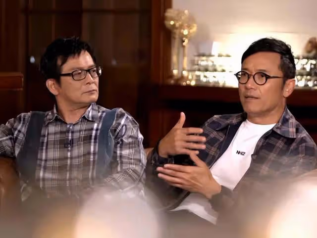 苗僑偉返港後為妻子慶生！多位圈中人現身撐場，兩夫妻甜蜜親吻