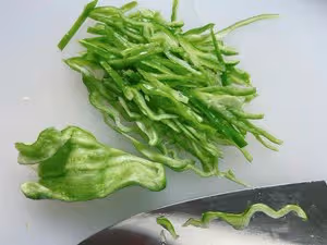 【水中人參】青椒茭白榨菜肉絲