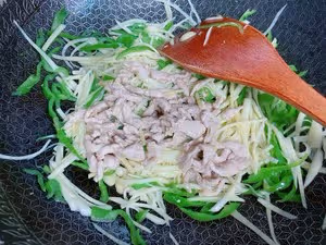 【水中人參】青椒茭白榨菜肉絲